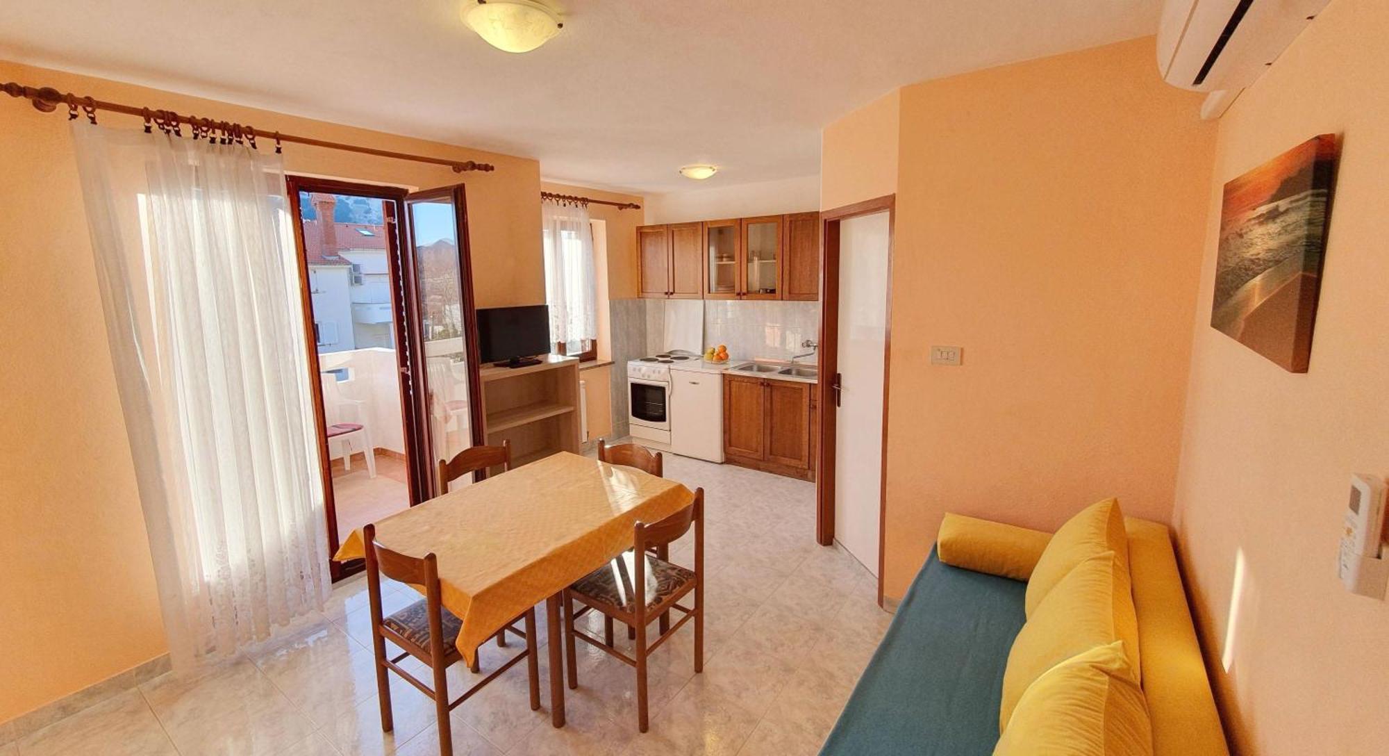 Mirjana F Apartaments Baška Exterior foto