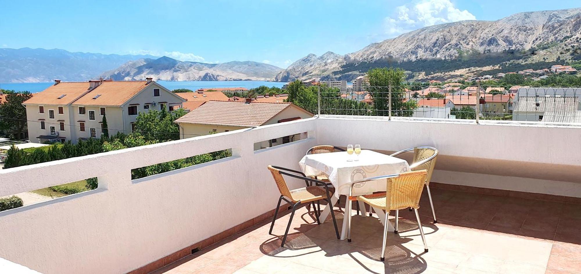 Mirjana F Apartaments Baška Exterior foto